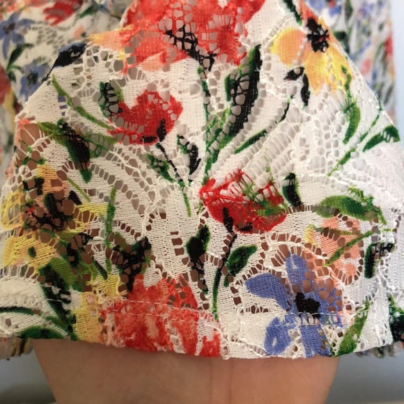 Floral Lace Fit and Flare Dress - Picture 4 of 6